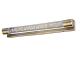 Sieninis veidrodžių ir paveikslų šviestuvas RABALUX Abbey, LED, 2 x 5W, 230V 50Hz, 3000K, 900 lm, IP44, metalinis, antikinės bronzos sp., 400 x 50 x 50 mm, 5786
