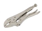 Užspaudimo replės TOTAL, lenktos, 180 mm (7"), THT190703