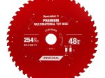 Medienos pjovimo diskas skersinio pjovimo staklėms SPECIALIST+ Multimaterial, 254x30 mm, 48 dantys