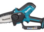Akumuliatorinis genėjimo pjūklas MAKITA UC100DWA, 12 V, pjov. juostos ilgis 10 cm, bešepetėlis variklis,  komplekte 2,0 Ah akumuliatorius ir pakrovėjas