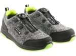 Darbo batai HOGERT WORKWEAR Kemnitz, S1PS SR FO, melanžinė-žalia spalva, 45 dydis, CE