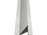 Sniego užtvara, cinkuota, matmenys 88 x 115 x 2000 mm