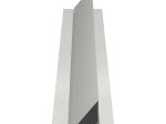 Sniego užtvara, cinkuota, matmenys 88 x 115 x 2000 mm