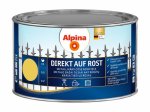 Antikoroziniai dažai ALPINA Direkt Auf Rost, 0,3 l, rapsų geltonumo
