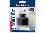 Deimantinis grąžtas SPECIALIST+, 50 mm, kampiniui šlifuokliui