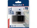 Deimantinis grąžtas SPECIALIST+, 70 mm, kampiniui šlifuokliui