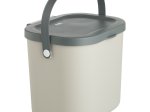Šiukšliadėžė rūšiavimui ROTHO Albula, 6 l, kapučino sp.