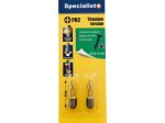 Antgaliai SPECIALIST+ 24/2-057, PH2, 25 mm, 2 vnt