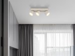 Kryptinis šviestuvas GLOBO Rae, LED, 3 x 6W, 480lm, 3000K, pilkos sp., 330x72x120 mm