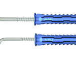 Universalių kaiščių rinkinys 4ALL RAWLPLUG, 10 x 50 mm, 4 vnt. su uždaru kabliu, 4 vnt. su kabliu