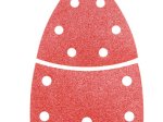 Šlifavimo lapelių rinkinys BOSCH C430, 102 x 62 mm, 93 mm, 40