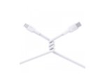 Įkrovimo laidas AUKEY, USB-A į USB-C, pintas kabelis, ilgis 1m, 60W/480Mbps baltos sp., EU001-LLTSN1039887