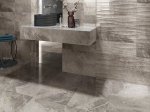 Plytelių keraminis dekoras CRISTACER Scarlett Grey Relieve, 20 x 60 cm, 1,200 m2/dėž., palva pilka