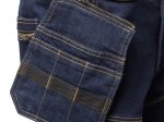 Džinsai HOGERT TECHNIK Esdorf, tamsiai mėlynos spalvos, 99% medvilnė, 1% elastanas, 2XL (56) dydis