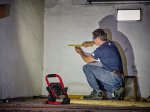 Akumuliatorinis prožektorius EINHELLTC-CL 18/1800 Li - Solo, 18 V, šviesos srautas 1800 lm, spindulio ilgis 6 m, be akumuliatorių ir kroviklio