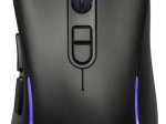 Žaidimų pelė DELTACO GAMING GAM-104, laidinė, 800-2400 DPI, 125 Hz, RGB-LED, USB, juodos sp.