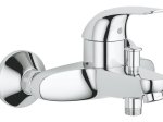 Vonios komplektas GROHE EUROECO, vonios ir praustuvo maišytuvai, "Tempesta 100" rankinis dušas, žarna ir stovas, 32734/32743/27853
