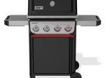 Dujinė kepsinė WEBER Spirit E-425, 4 degikliai, 10,25 kW, 83x54x75cm, su ratukais
