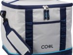 Šaltkrepšis, 28l, matmenys 32x28x33 cm, polisteris, pilkas