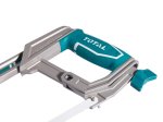 Pjūklas TOTAL, metalui, aliumine rankena, greitas pjūklelių keitimo mechanizmas, 65Mn, 300 mm, THT54106
