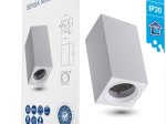 Akcentinis šviestuvas GTV Sensa Mini, 50 W, IP20, aliuminis, kvadratinis, baltos sp., 70 x 70 x 115 mm, OS-SENM5091KWB-10