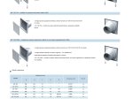 Ventiliacinės grotelės VENTS MV100S, 154 x 154, plastikinės, baltos spalvos