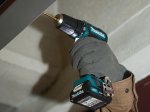 Akumuliatorinis gręžtuvas MAKITA DF332DSAJ, 12 V MAX, 2x2,0 Ah Li-ion, 35/21 Nm, 1,0 kg, LED, 2 greičiai