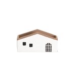 Lauko vazonas 4Living NAMAS, baltos sp., 24,5 x 10 x 12 cm.