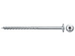 Konstr. medsraigčiai plokščia galva FISCHER, 6,0 x 180 mm, baltai cinkuoti, TORX, 100 vnt.
