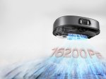 Robotas dulkių siurblys‑plovėjas MIDEA V15 Black, juodos sp.