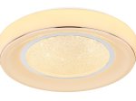 Lubinis LED šviestuvas GLOBO Mickey, 24W, 230V, 2500 lm, 3000-6000K, su pultu, su 2xAAA, dimer., atmintis, chromo sp. žiedas, apvalus, 490x90mm, 483110-24