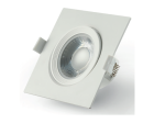 Montuojamas šviestuvas ORRO Im1083, LED 7 W, 220-240 V, 560 lm, 3000 K, 25.000 val., kvadrtinis, baltas, A171030079