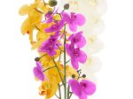 Dirbtinė gėlė orchidėja NOVELLY HOME GFQ-005, baltos sp., aukštis - 95 cm