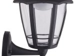 Lauko šviestuvas ORRO P6061S.L, 8 W LED, 4000 K, IP44, sieninis, juodos sp., A170620085