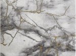 Kilimas Pico, 120 x 170 cm, 70% polipropilenas, 30% poliesteris, pilkos-aukso 23270 296 spl., 700707