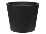 Šiltasis lauko vazonas 4LIVING Classic, juodos sp., 60 x 50 cm.