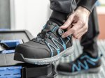 Darbo batai HOGERT WORKWEAR Schmutter, S1P SRC, pilka-mėlyna spalva, 44 dydis, CE