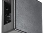 Lauko šviestuvas RABALUX Lippa, LED, 6W, 230V, 3000K, 190 lm, IP54, sieninis, plastikinis, juodos sp., 120 x 120 x 50 mm, 7317