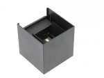 LED šviestuvas MISSOURI-K, LED lamp, 7W, 540lm, AC220-240V, 50/60 Hz, PF>0.5, Ra?80, IP54, IK08, 4000K, square, black