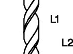 Grąžtas metalui BOSCH HSS-Co, 3,2 mm, 1 vnt.