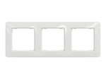 Rėmelis SCHNEIDER 10-1-Sdd311803, SEDNA Design, 3 vietų, baltos spalvos