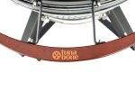 Anglies kepsninė TUNABONE Kamado Classic 23", L dydis, tamsiai pilkos spalvos