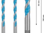 Universalių grąžtų rinkinys BOSCH HEX-9 Multi Construction, 5-6-8 mm