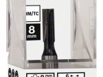 Pirštinė freza BOSCH, HM B=6 mm, l=16 mm, kotas 8 mm