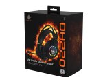 Laidinės žaidimų ausinės DELTACO GAMING DH220, USB, RGB, juodos sp., GAM-168