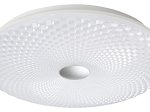 Lubinis LED šviestuvas RABALUX Galeti 71184, 24W, 1680lm, 4000K, skersmuo 400 mm, atstumas nuo lubų 75mm, IP20, spalva - balta ir sidabro