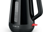Elektrinis virdulys BOSCH, juoda sp., 1,7 l