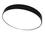 Plafoninis šviestuvas TOPE Boston, LED 2 x 36W, 3000-6500K, 230V, 5681 lm Max, 45 cm skersmuo, juodos spalvos