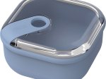 Maisto saugojimo dėžutė ROTHO Ela, 0,425 l, mėlynos sp.