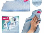 Langų mikropluošto šluoste YORK Bacteria Stop Waffle